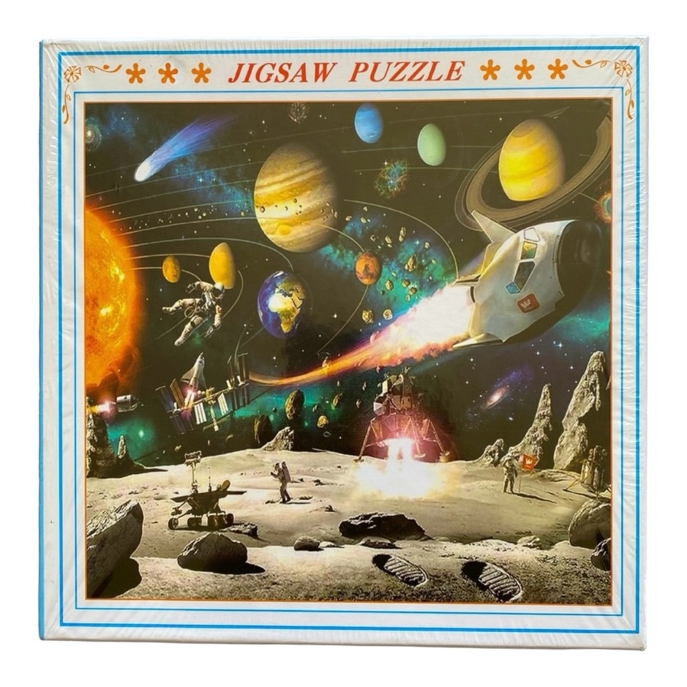 1000 pcs‎ SPACE JIGSAW PUZZLE